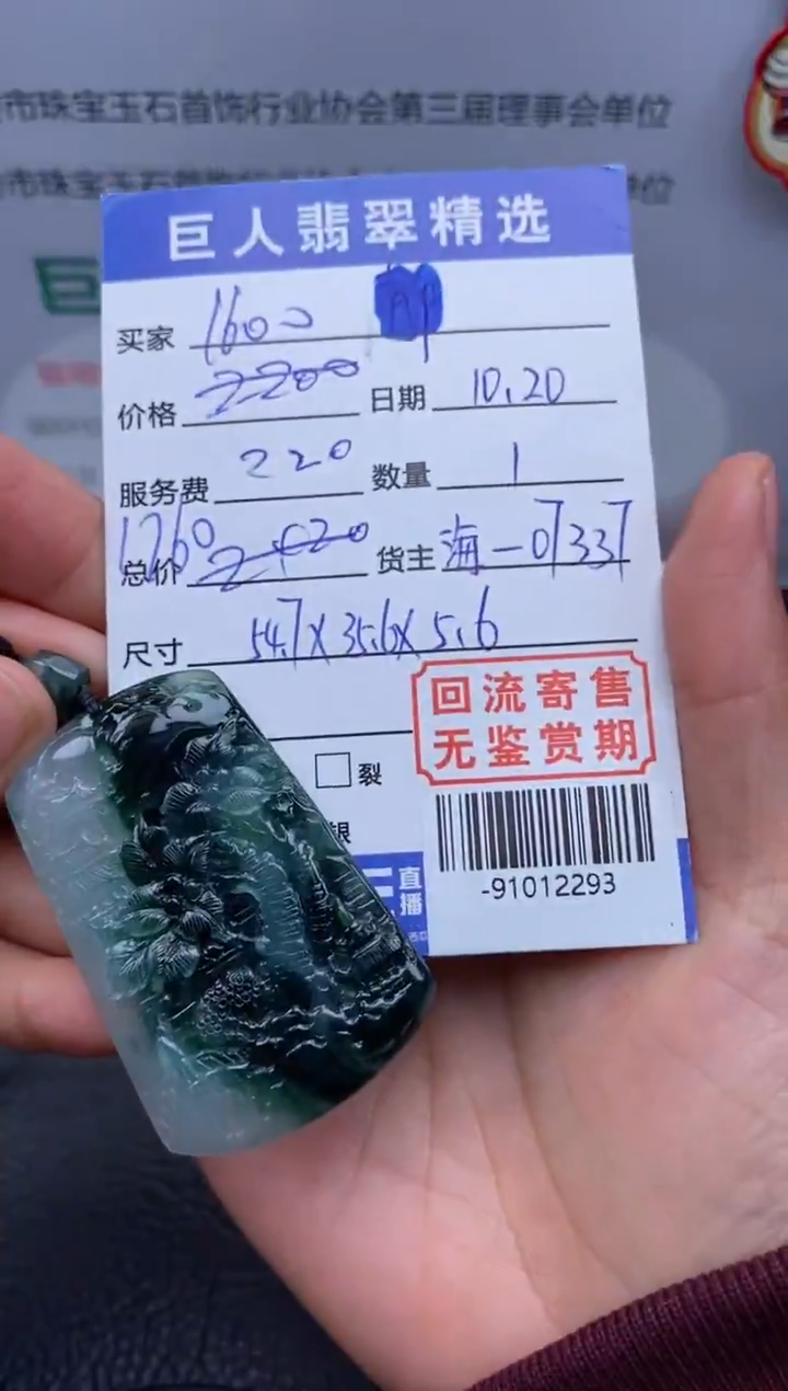 【闪购商品】翡翠颈饰未镶嵌多人-91012293