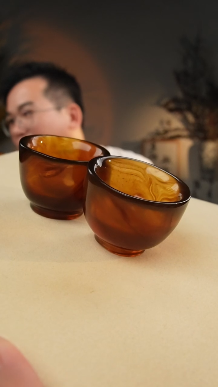 【闪购商品】琥珀颈饰未镶嵌琥珀杯子