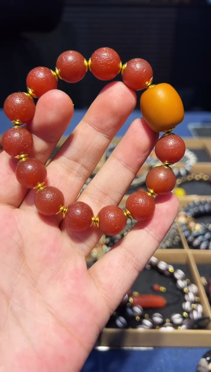 未镶嵌手串玛瑙/玉髓14左右串