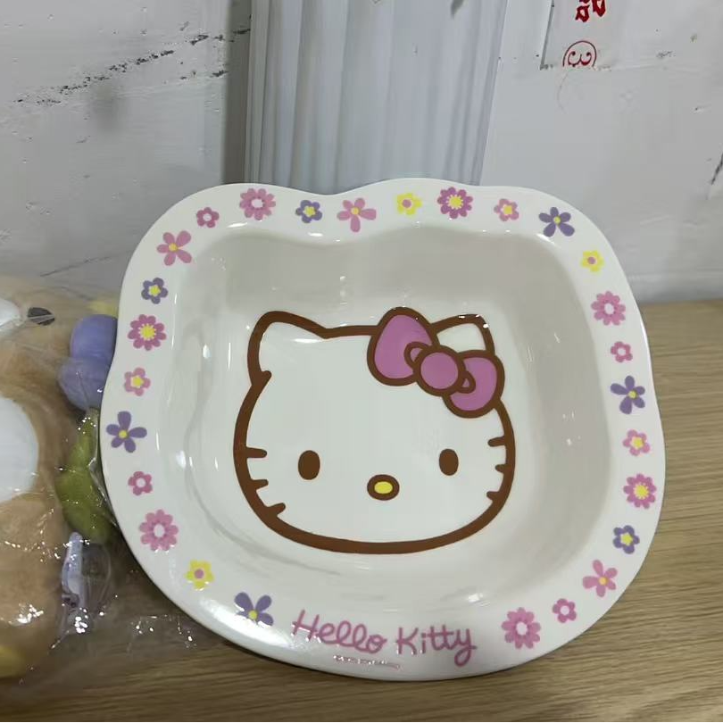 Kt/美乐蒂造型头盘 创意异形陶瓷餐盘-微瑕