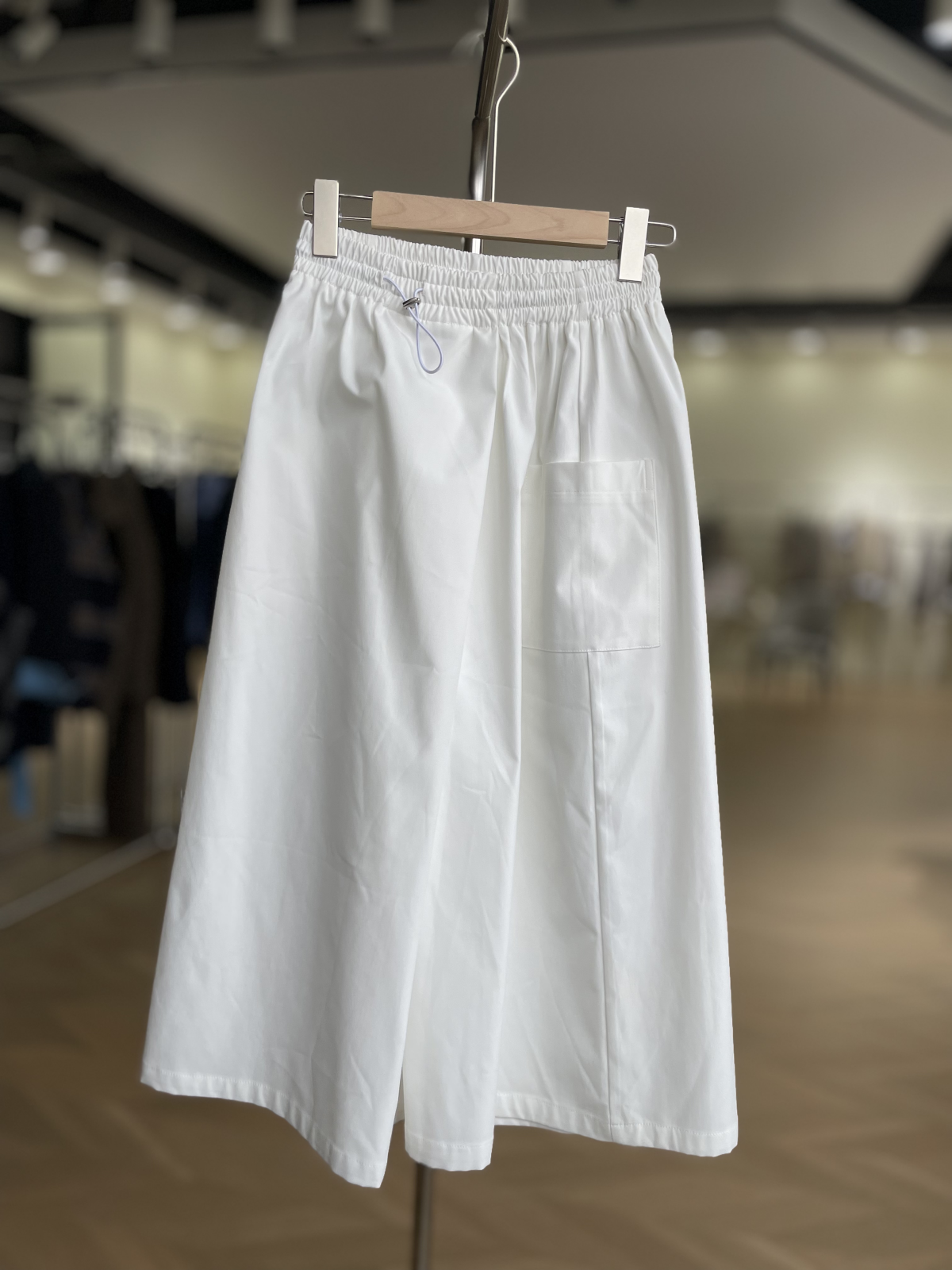 【阔腿裤系列 61-68】【米白 亚麻天丝】高品透气薄款夏季阔腿裤简约