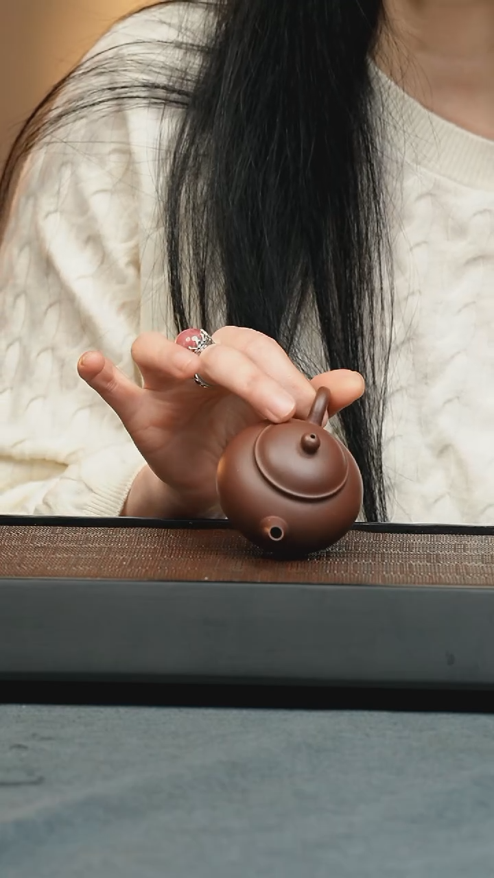 【闪购商品】紫砂茶壶五堂 孟臣水平