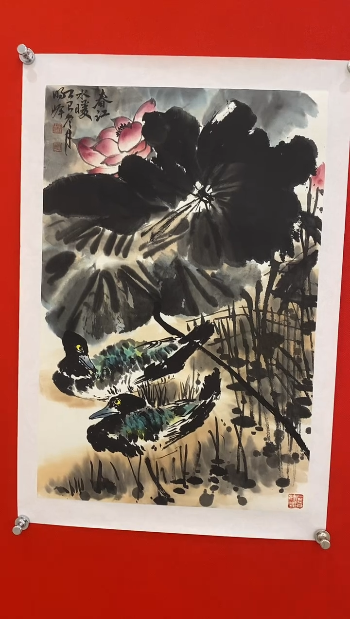 国画明老师国画作品