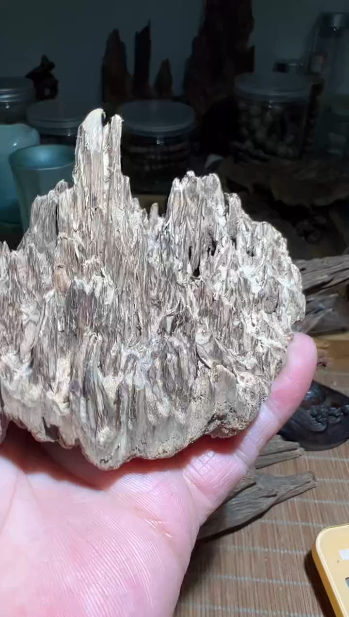 【闪购商品】沉香手把件马泥涝42克