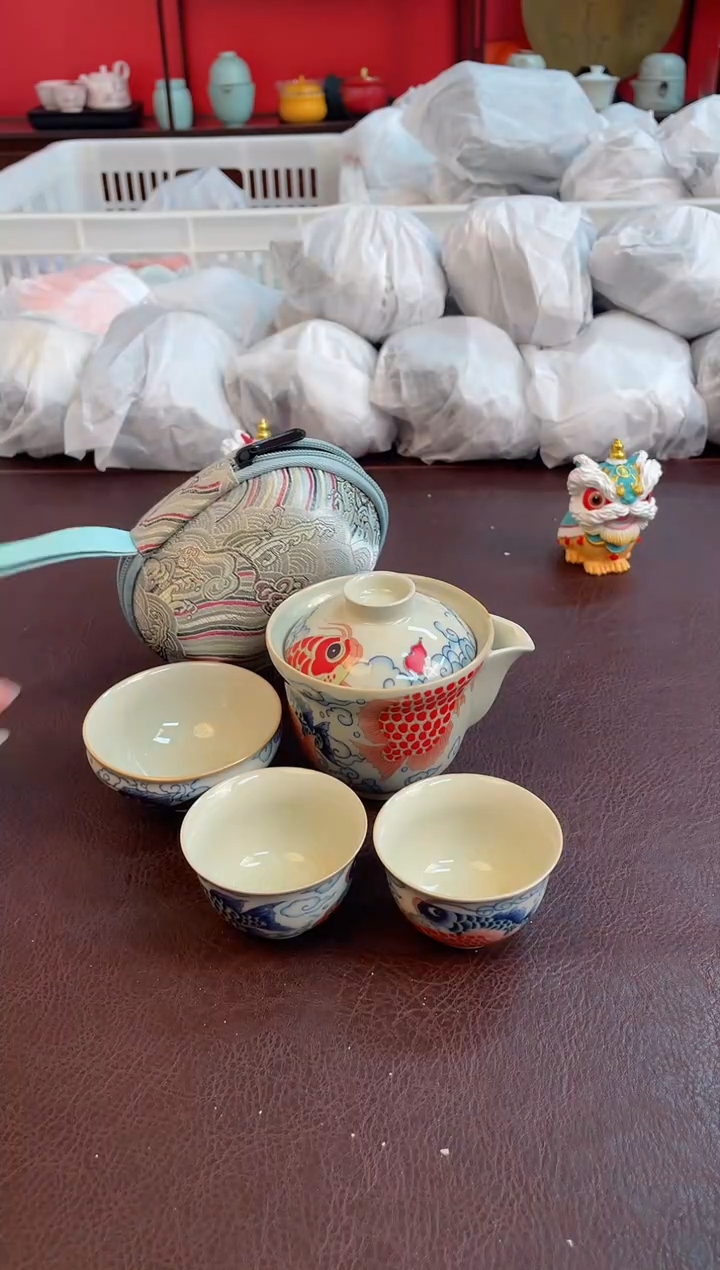 【闪购商品】瓷片 【沉鱼茶器】清货底价 库存单一