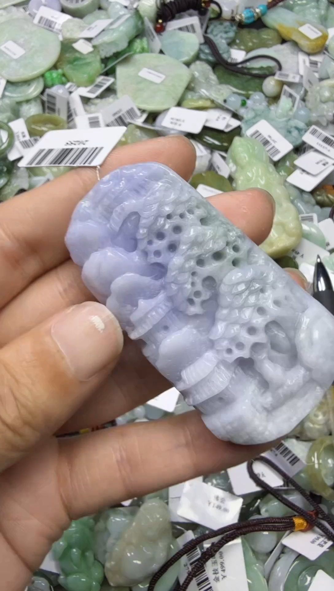 【闪购商品】翡翠颈饰未镶嵌00018768