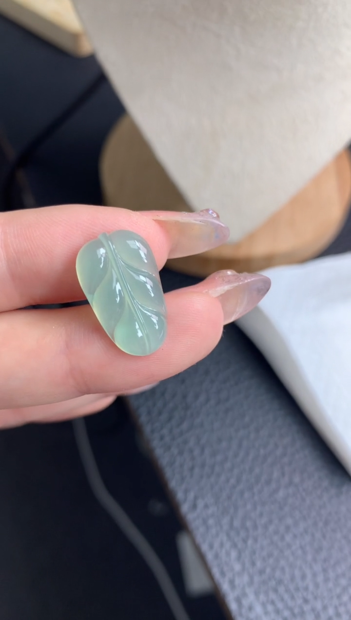 【闪购商品】定制翡翠未镶嵌叶子