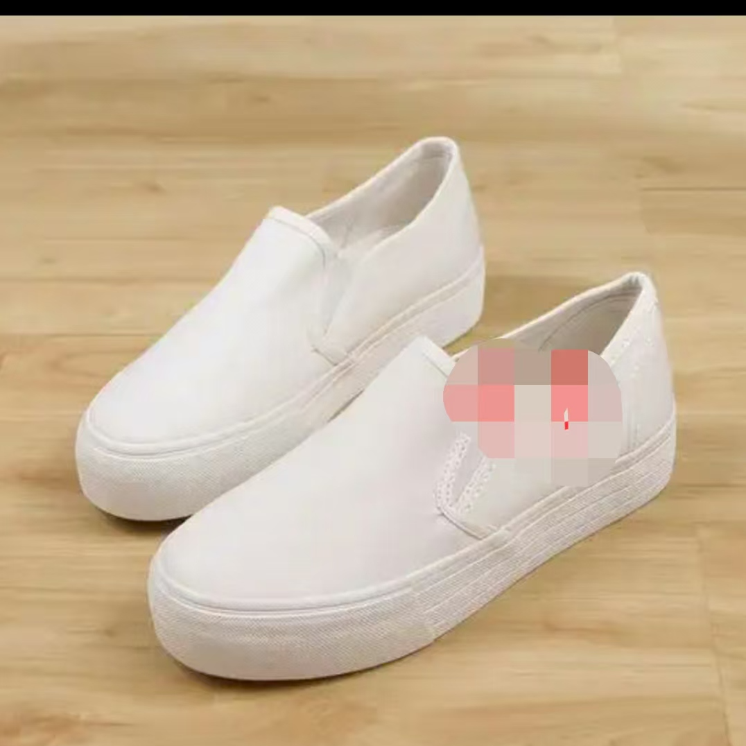 低帮车缝线帆布鞋低帮板鞋懒人鞋舒适