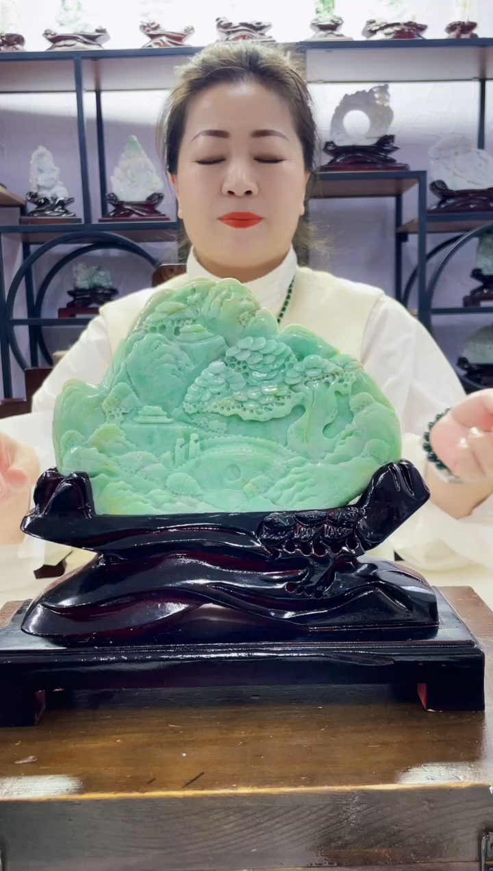 【闪购商品】定制翡翠未镶嵌毛货01220065 