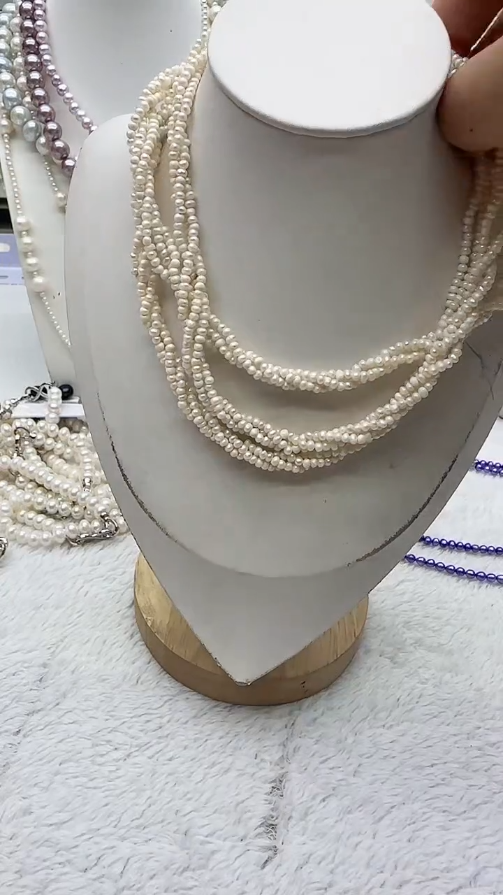 淡水珍珠未镶嵌颈饰25