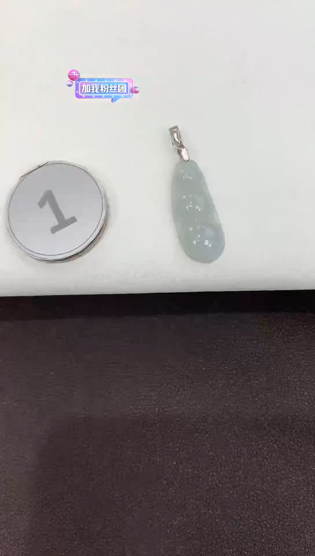 颈饰银S925镶嵌翡翠缅甸A货翡翠