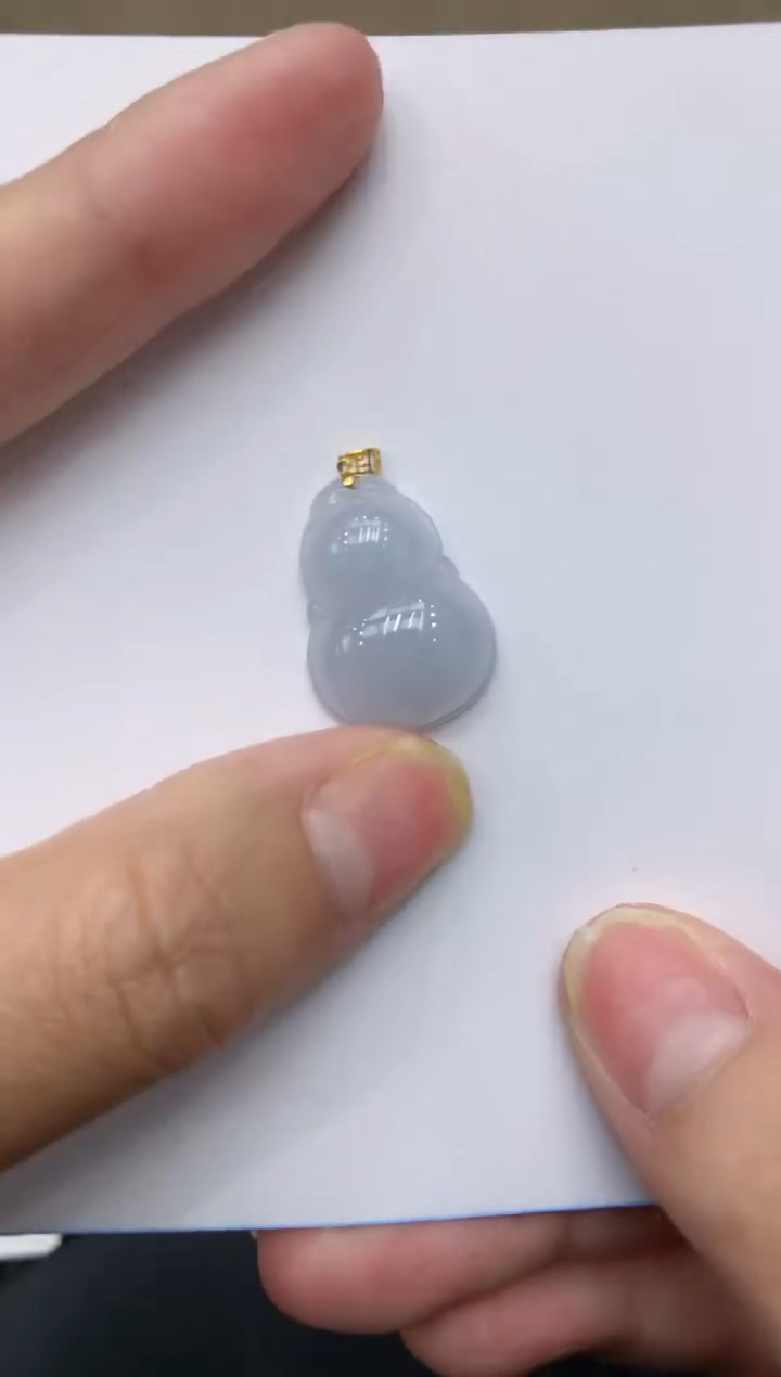 【闪购商品】翡翠颈饰18K金镶嵌111111111