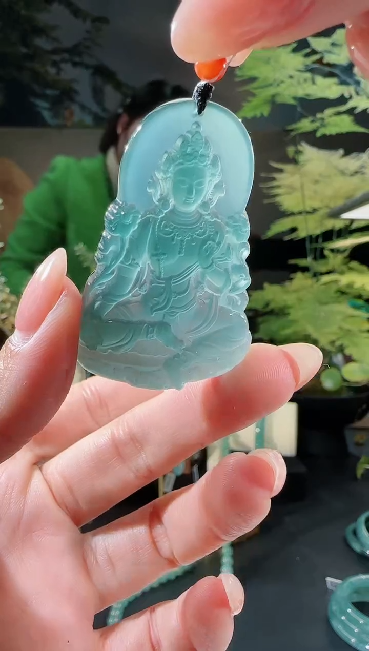 【闪购商品】翡翠吊坠(不含链)未镶嵌度母多样性发一