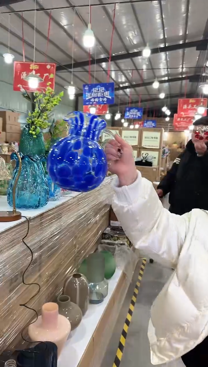 【闪购商品】玻璃于清花器Z-早21