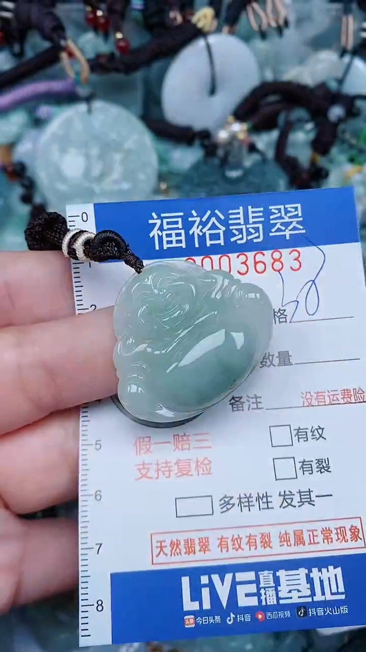 【闪购商品】翡翠颈饰未镶嵌...0003683