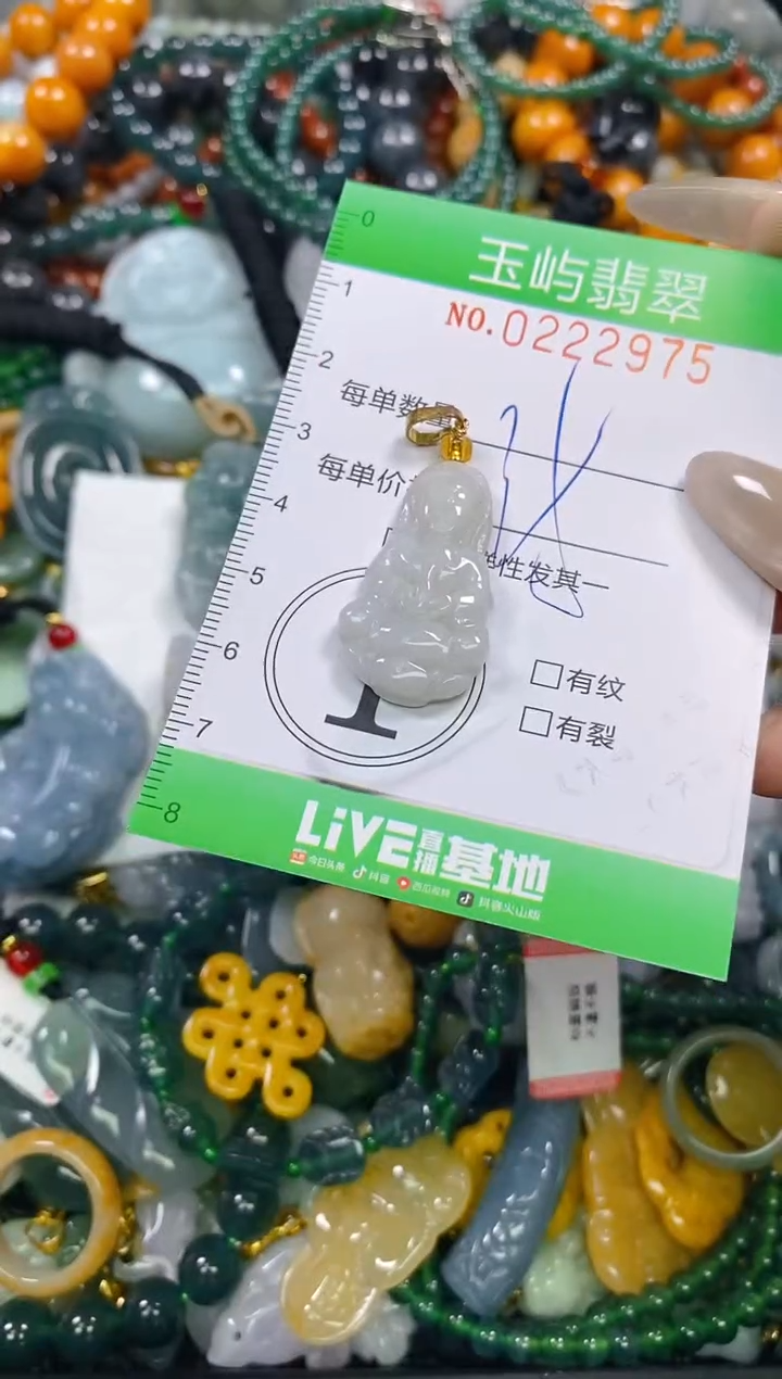 颈饰未镶嵌翡翠闪购0222975