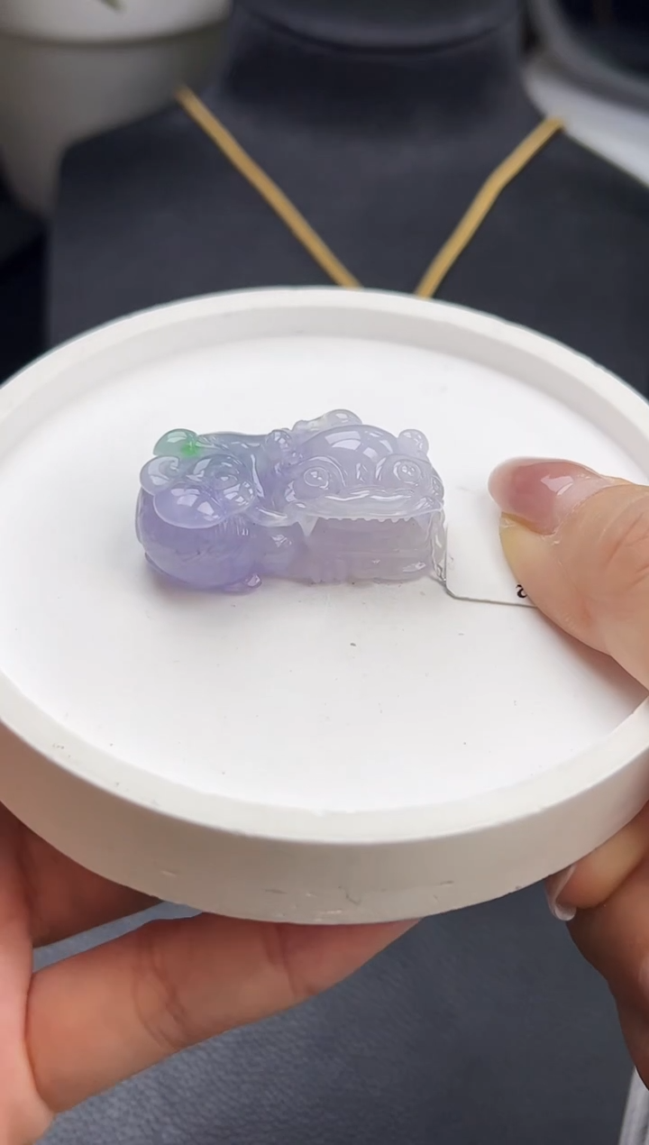 【闪购商品】翡翠颈饰未镶嵌KH653貔貅