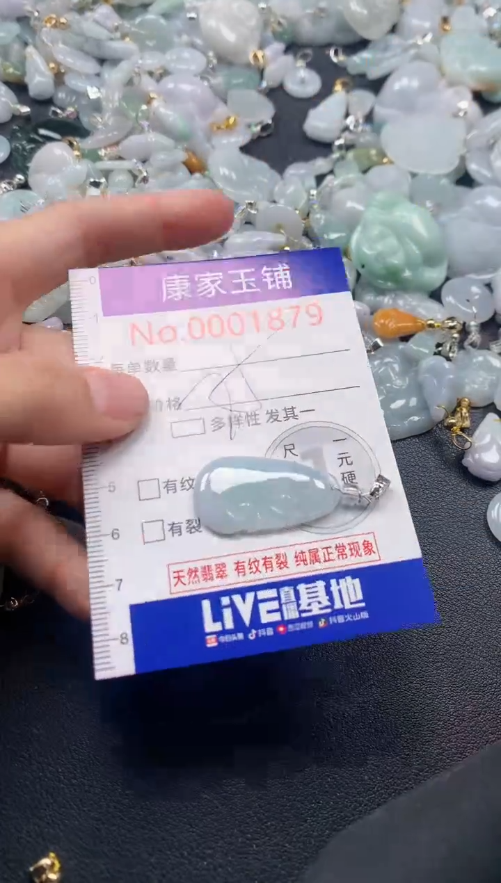 吊坠(不含链)未镶嵌翡翠1879