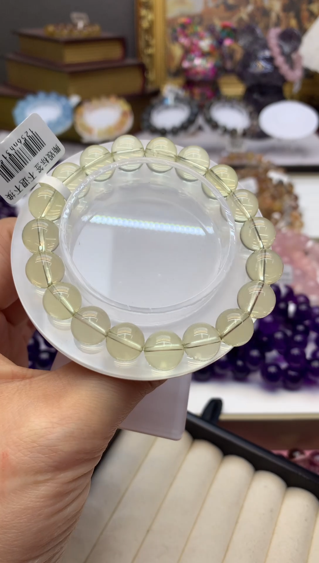 【闪购商品】水晶手串未镶嵌柠檬黄水晶125
