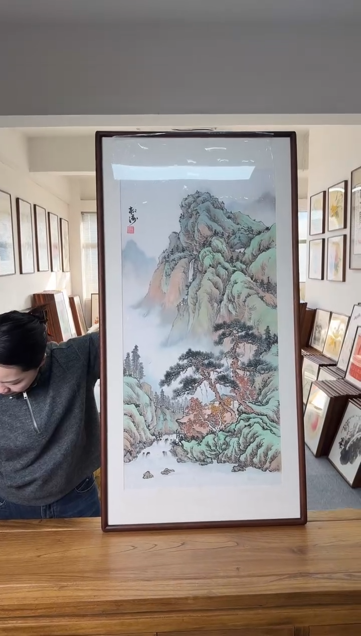 书法B633-63*123尺寸