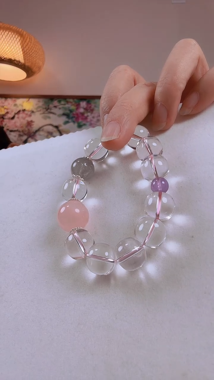 未镶嵌手串水晶手串