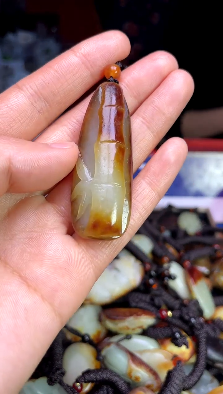 【闪购商品】和田玉未镶嵌颈饰4+6456