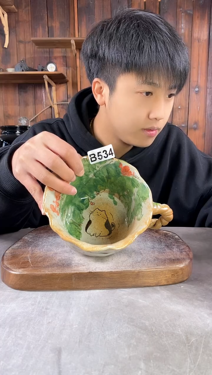【闪购商品】碗534，手工手绘，超值陶瓷！