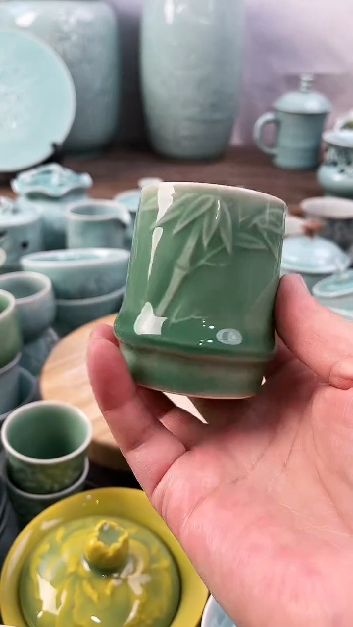 【闪购商品】特价 微瑕 慧仙青瓷