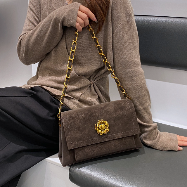 【YI CHEN】SKL-5882-咖啡色-高定轻奢时尚百搭潮流女士包包