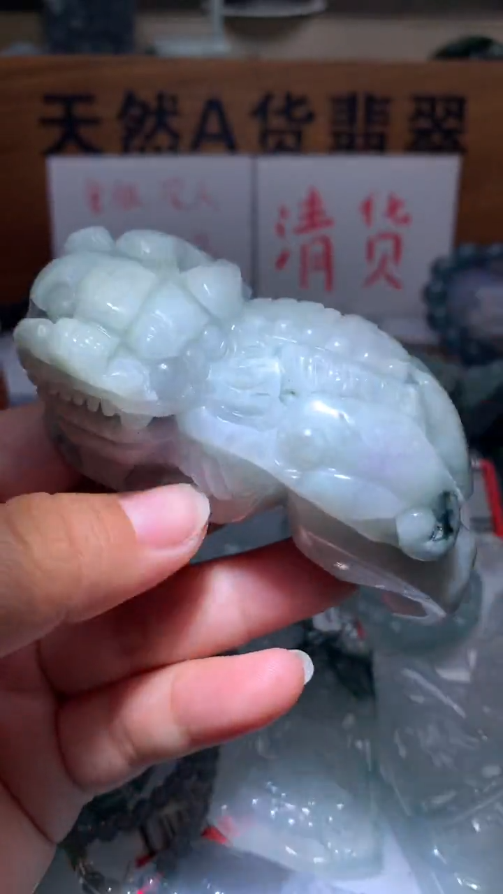 【闪购商品】翡翠颈饰未镶嵌保真天然A货翡翠