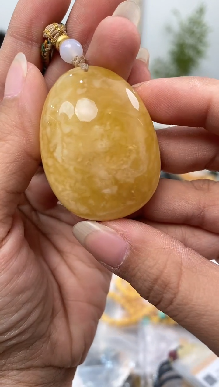 【闪购商品】蜜蜡裸石未镶嵌天然琥珀蜜蜡水滴