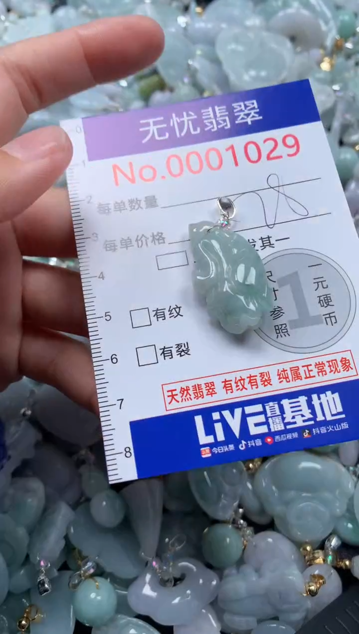 颈饰未镶嵌翡翠1029