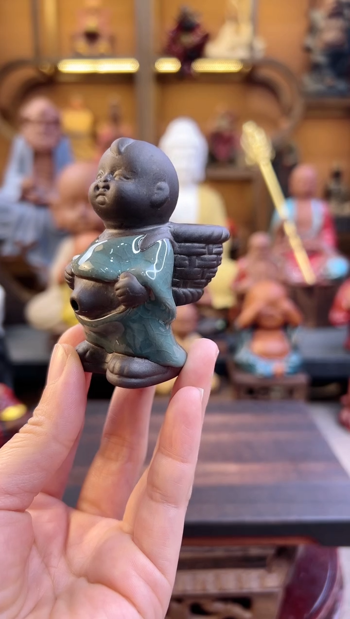 紫砂茶宠器闵紫砂茶宠摆件