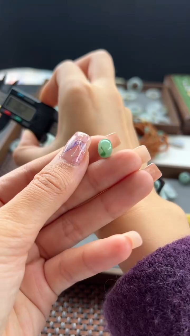 【闪购商品】翡翠吊坠(不含链)18K金镶嵌410买断