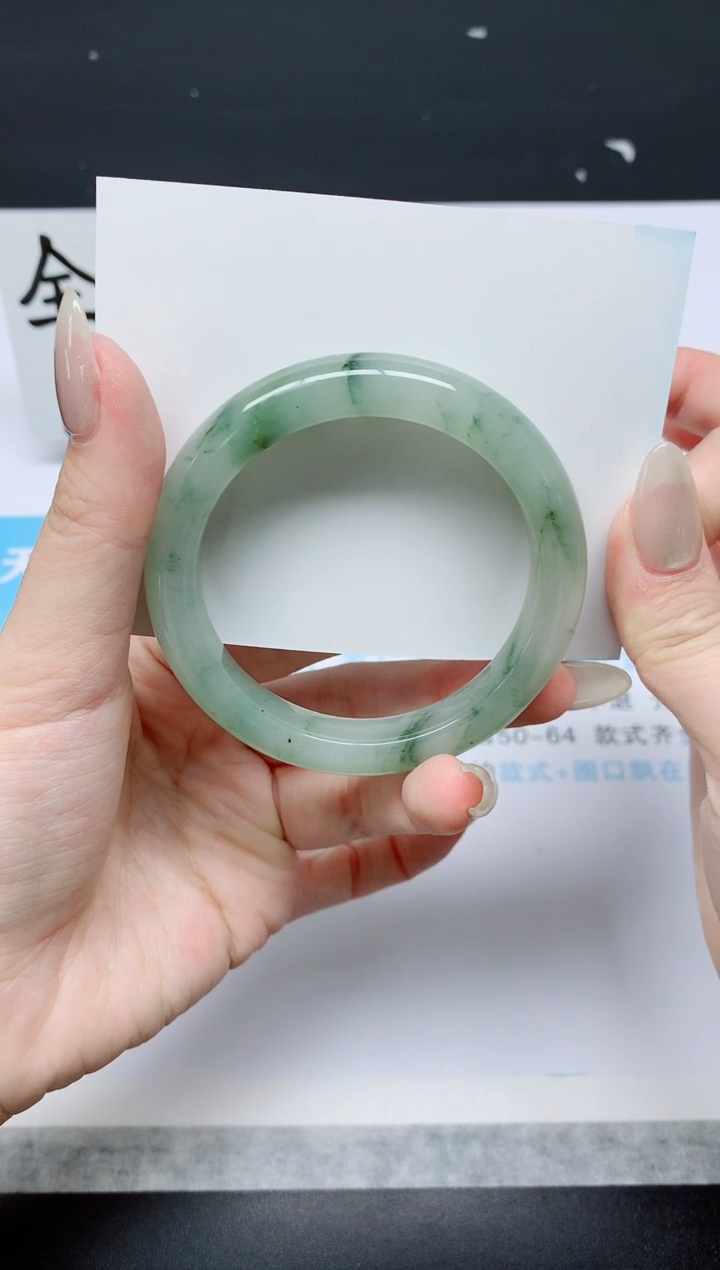 石英质玉手镯未镶嵌K337-52.5