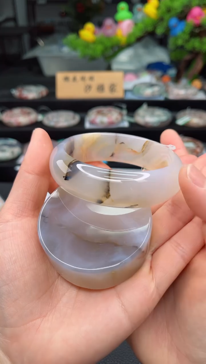 石英质玉未镶嵌手镯62圈口（赠品镯心）1751795