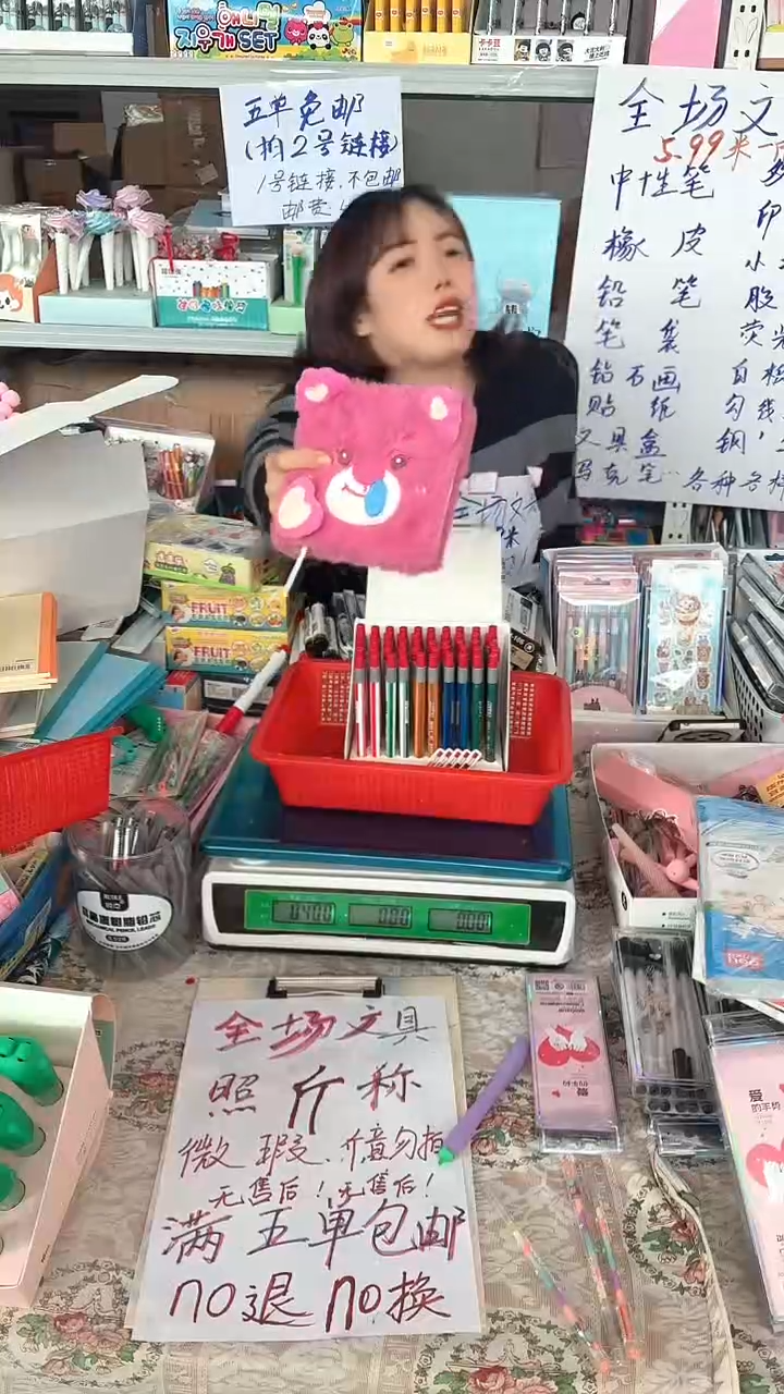 卡通可爱毛绒本本