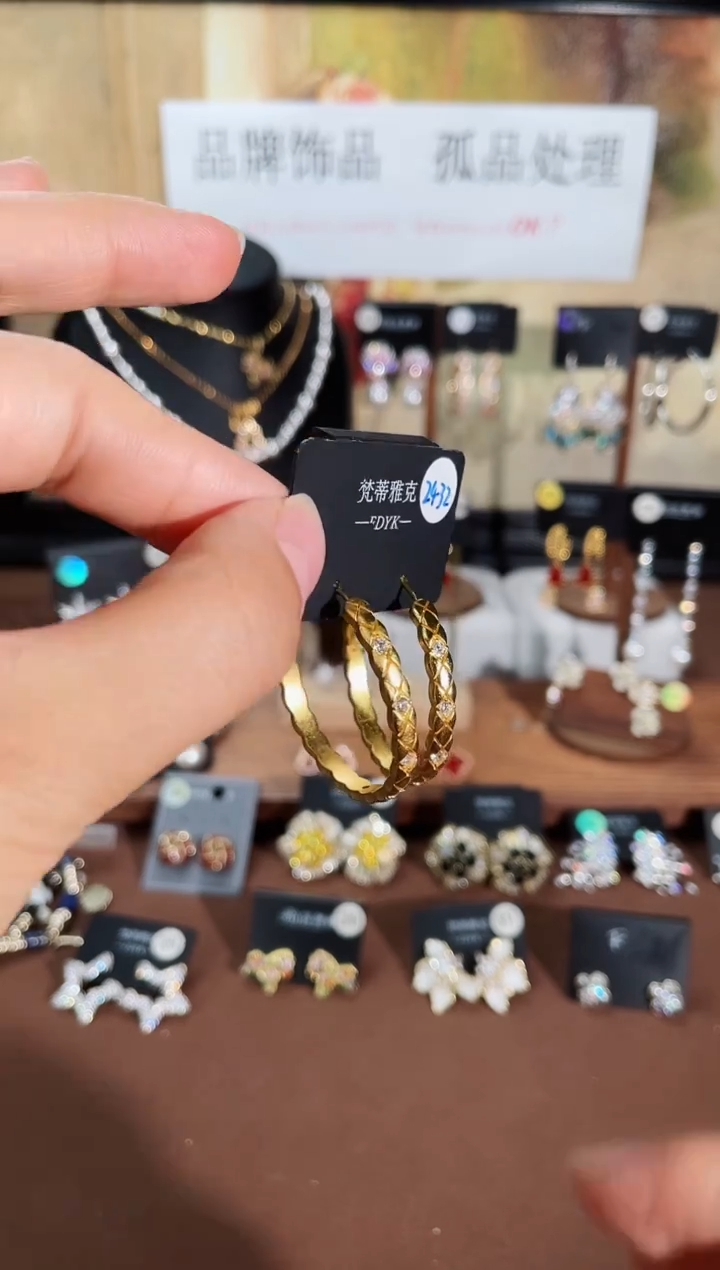 合金925银锆石梵2432