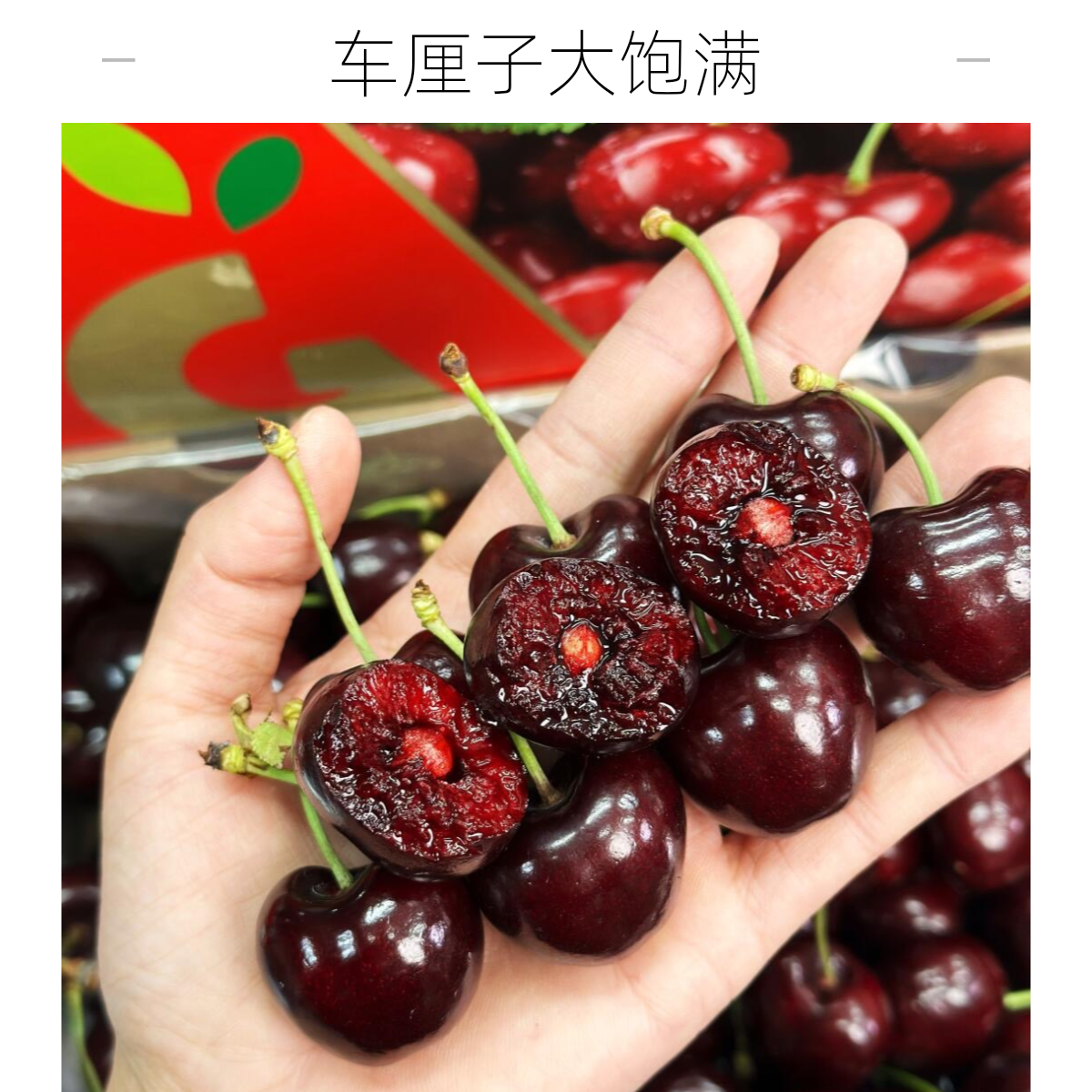 2J智利空运车厘子2.5kg智利