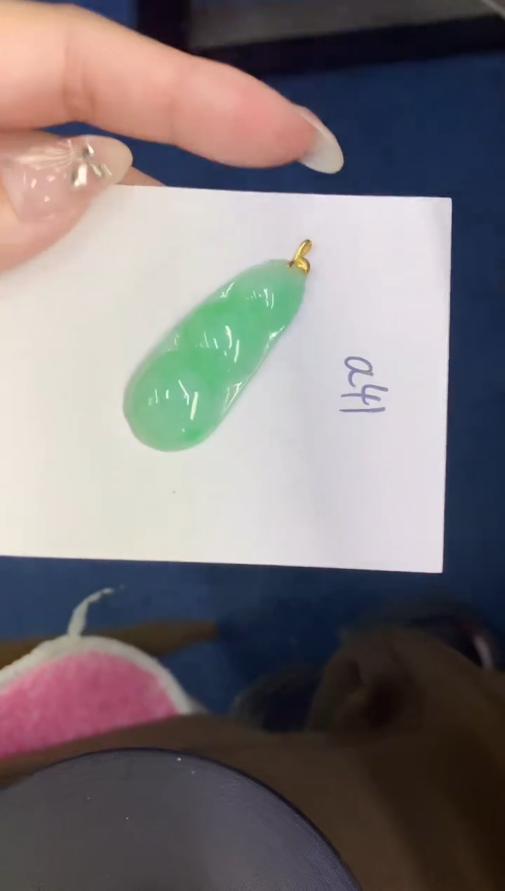 【闪购商品】翡翠颈饰18K金镶嵌0000000000