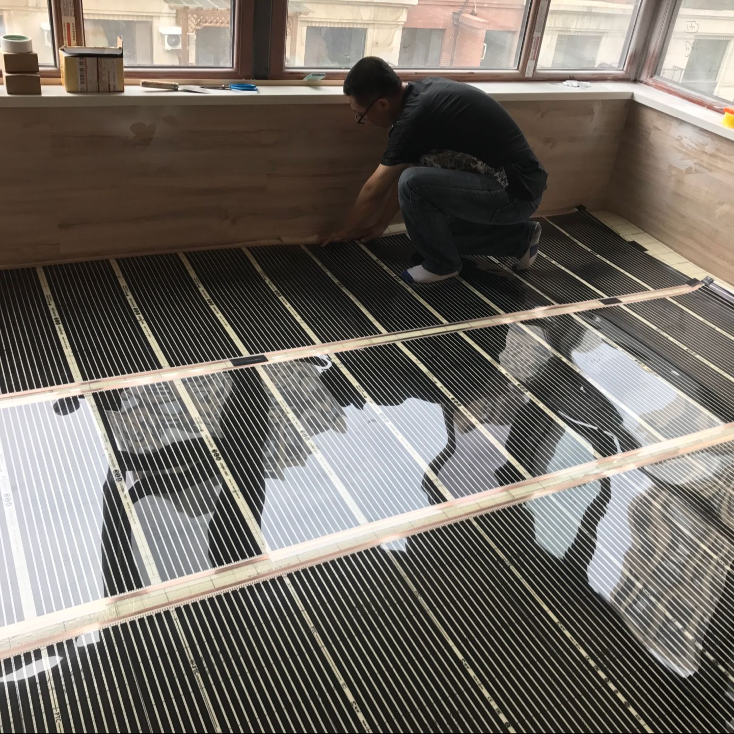 电热膜家用地暖膜石墨烯电地热取暖地热膜