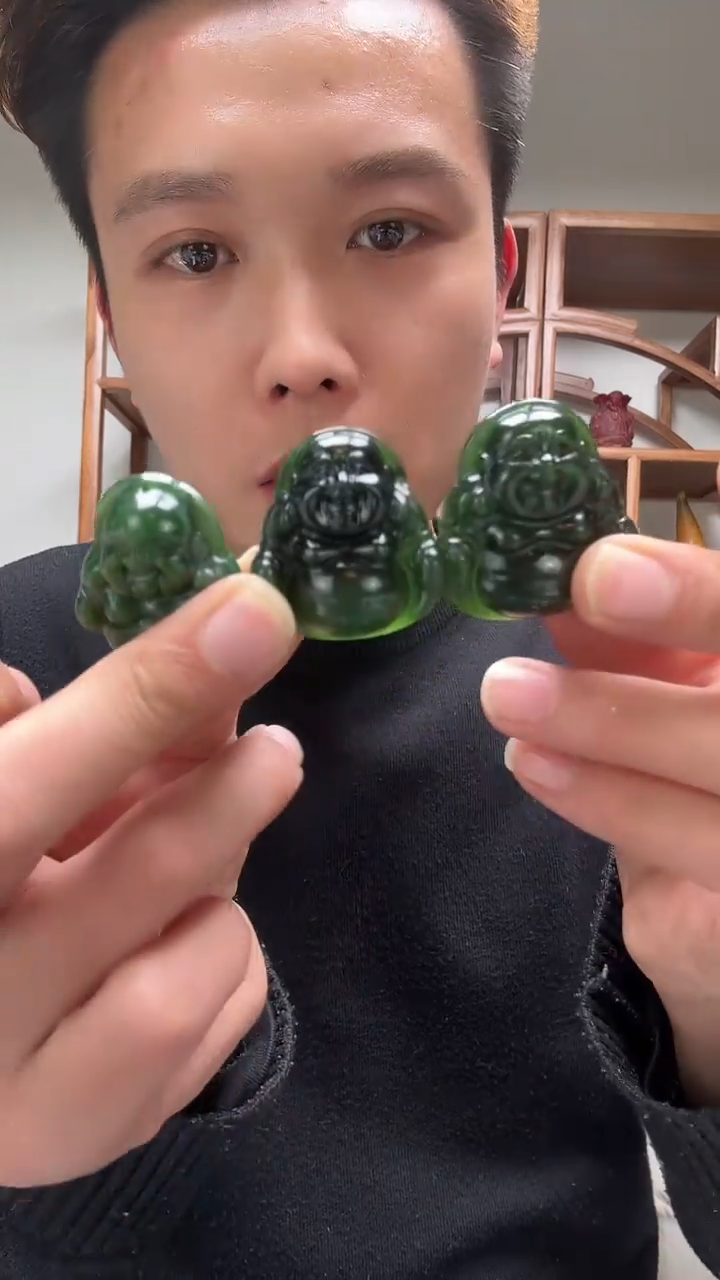 吊坠(不含链)未镶嵌和田玉多样性发其一p-73