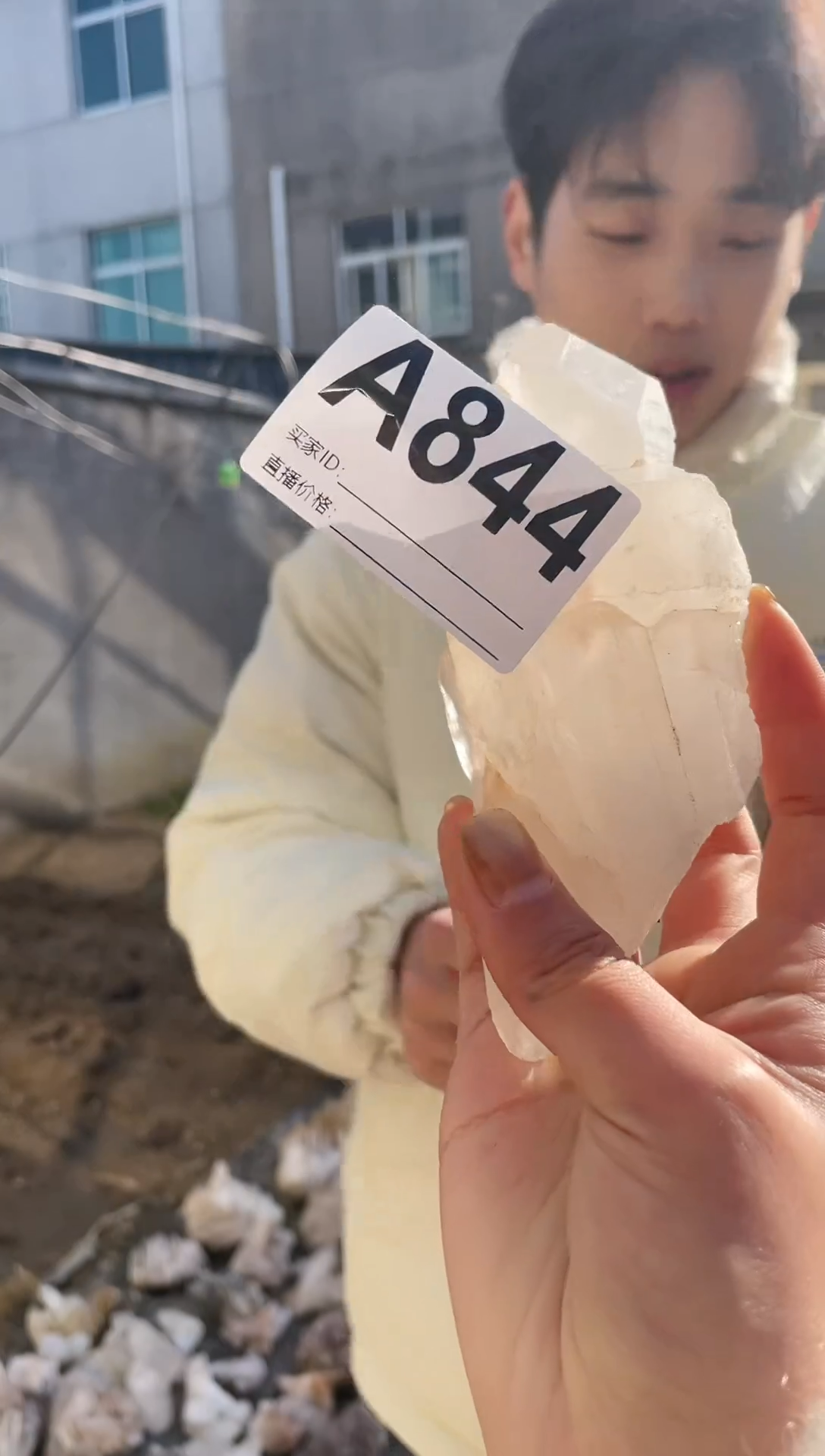 【闪购商品】水晶摆件未镶嵌水晶   844