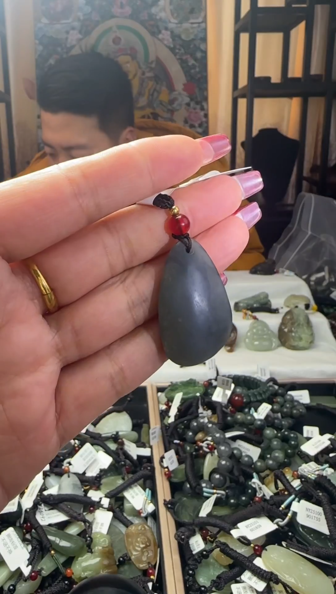 颈饰未镶嵌和田玉和田玉吊坠84