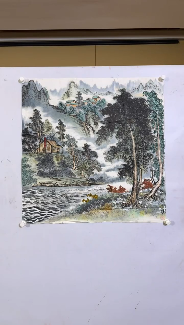 【闪购商品】国画绘画作品-绘画-976