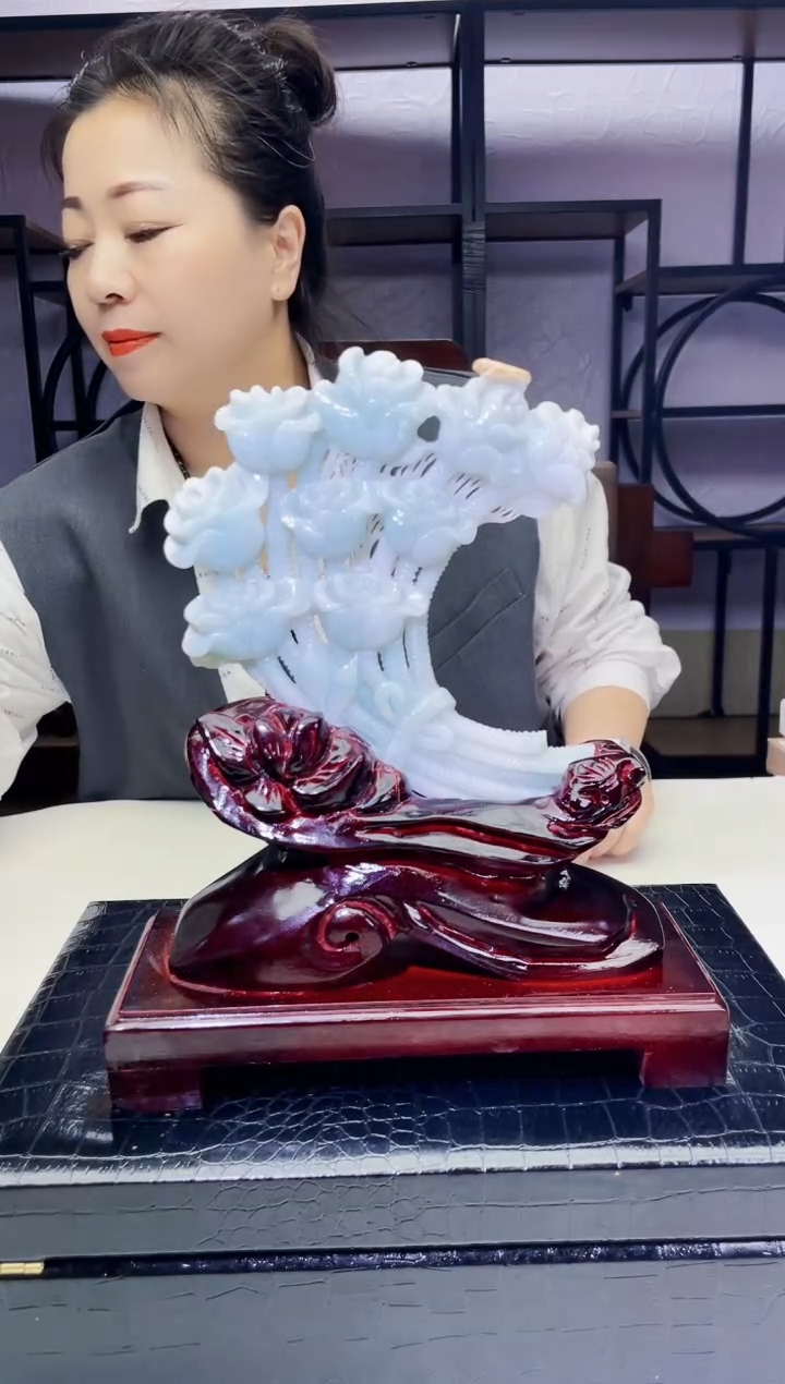 【闪购商品】定制翡翠未镶嵌毛货01230385 