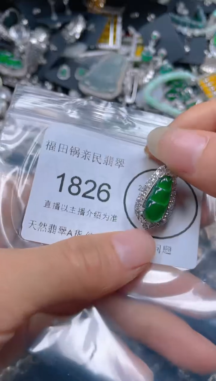 【闪购商品】翡翠颈饰未镶嵌1826......