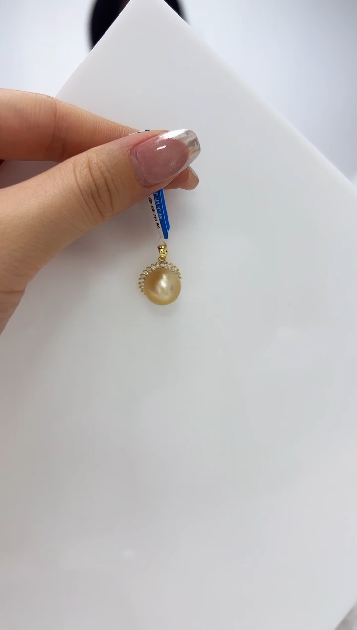 【闪购商品】海水珍珠DA银S925镶嵌吊坠 V2560
