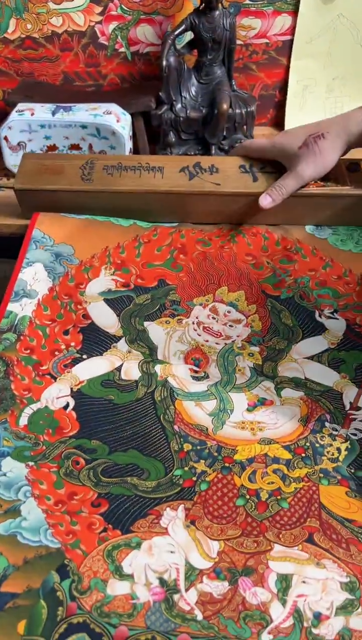 卷轴画卷轴画奥奥的唐卡