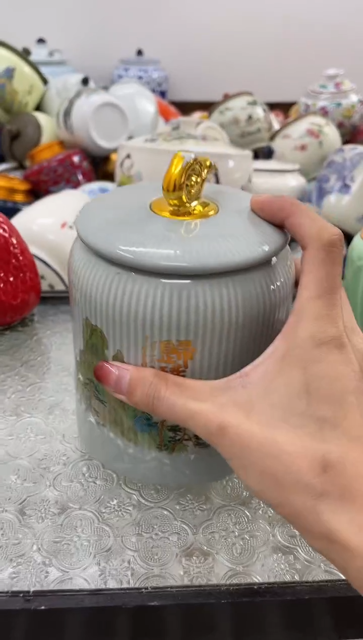 茶叶罐密封罐储物罐直播间临时链接浮力